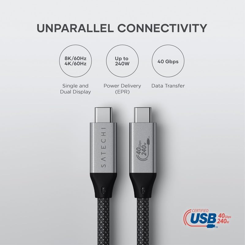 Satechi Câble USB4 Pro