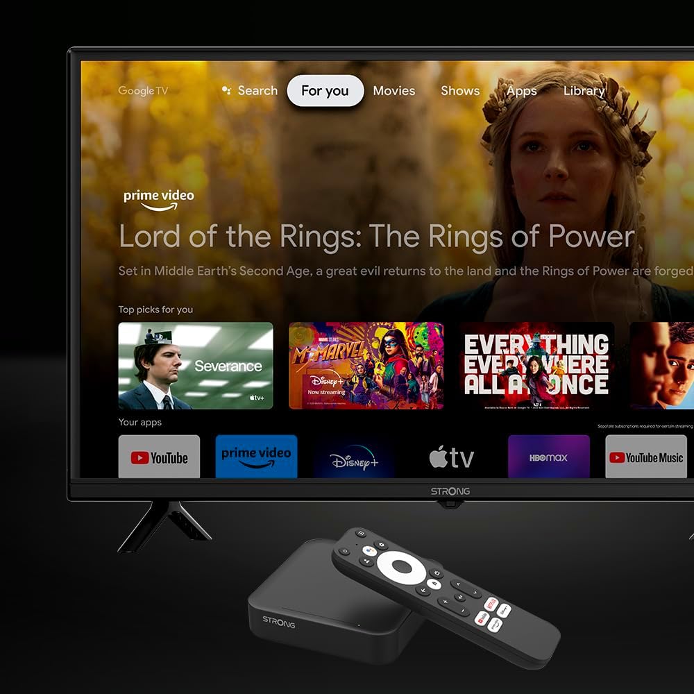 STRONG Leap-S3 boîtier multimédia Google TV  4K