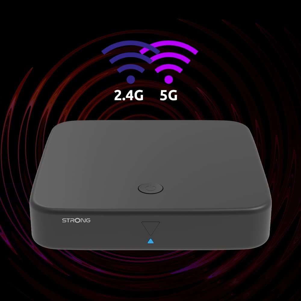 STRONG SRT420 Streaming Box Hybride Android TV 4K