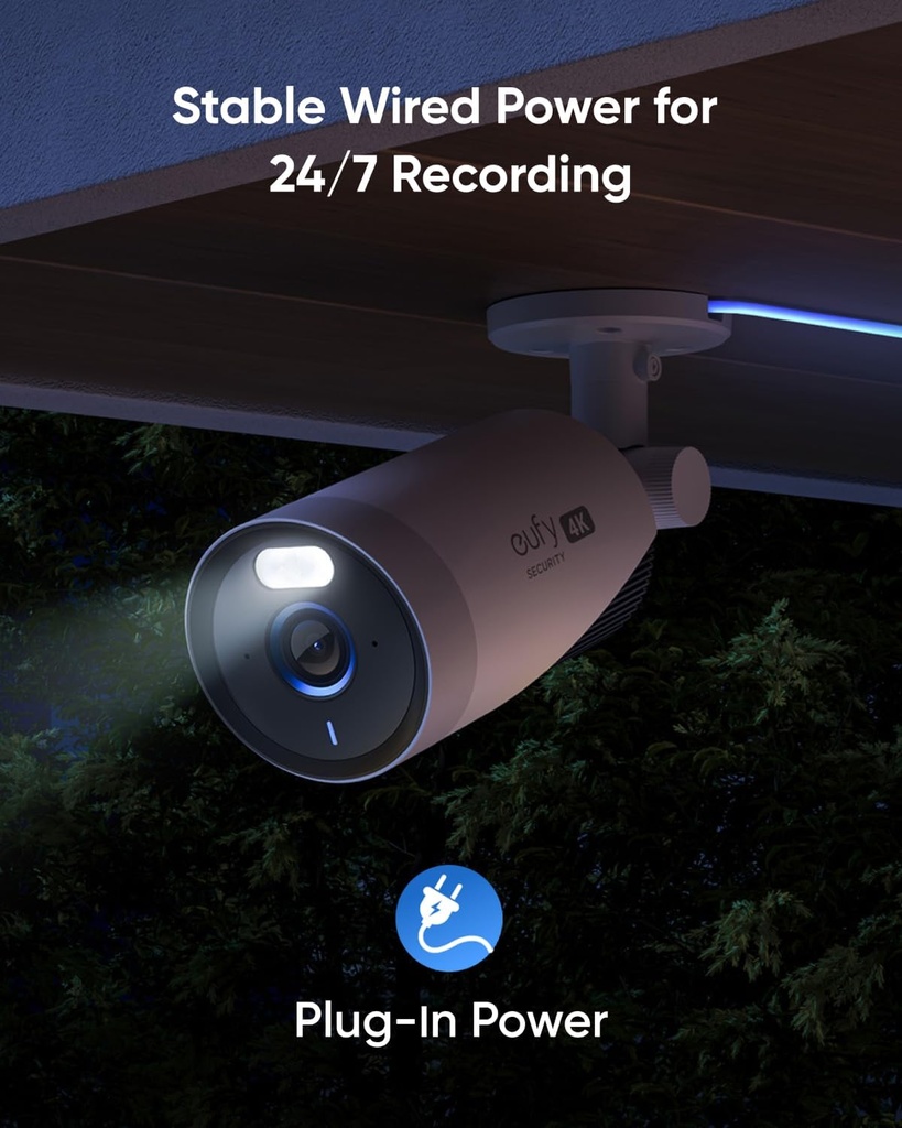eufy Security eufyCam E330 (Pro) kit 2 cam, caméra de sécurité extérieure 4K