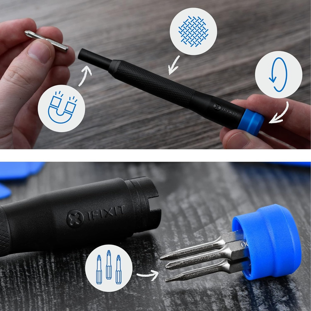 iFixit Essential Electronics Toolkit, kit Outils avec Tournevis