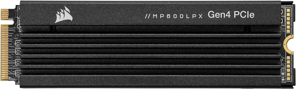 Corsair MP600 Pro LPX 2TB M.2 NVMe PCIe x4 Gen4 SSD Disque SSD (Noir)