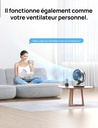 Dreo Ventilateur de table  avec télécommande