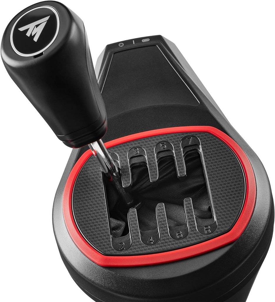 Thrustmaster TH8S Shifter Add-On, levier de vitesse 8 rapports pour volant de course, compatible PlayStation, Xbox et PC