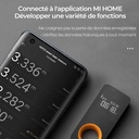 HOTO Télémètre Laser Numérique Bluetooth, Mètre Laser Rechargeable, 0,05 – 30m, Précision ±2 mm