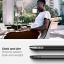 Spigen Thin Fit Compatible avec MacBook Pro 13 pouces  Coque A2338 M1 / A2251 / A2289 (2020) - Noir