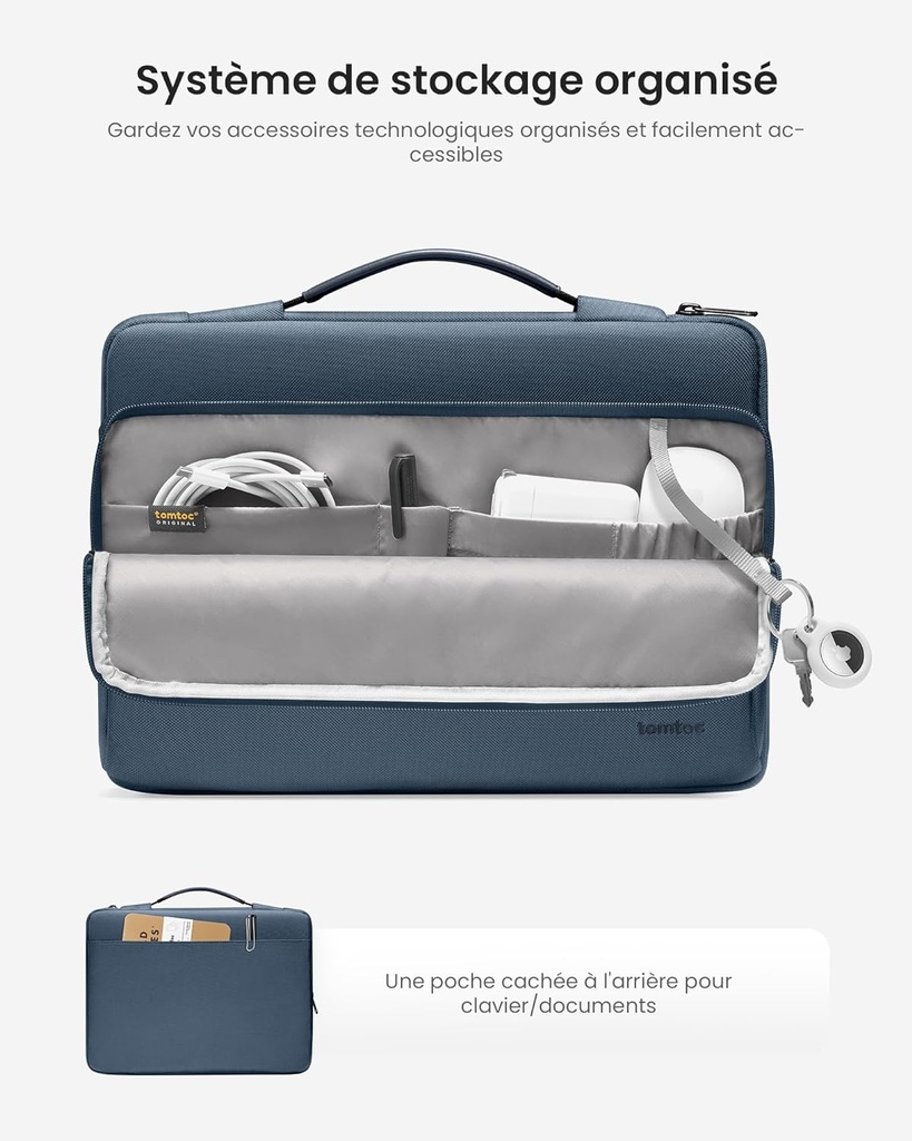 tomtoc 360° Housse pour 14 Pouces MacBook Pro 