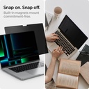 Spigen SafeView Filtre de Confidentialité pour Macbook Pro 14 Pouces (M3 / M3 Pro / M3 Max / M2 Pro / M2 Max / M1 Pro / M1 Max)