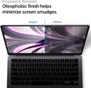 Spigen Glas.tR Slim Verre trempé Protection Écran pour MacBook Air 13.6 Pouces M3 (2024), M2 (2022)