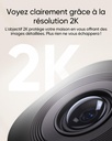 eufy Security Caméra intérieure C220, caméra de Surveillance avec résolution 2K, Rotation 360° et Inclinaison