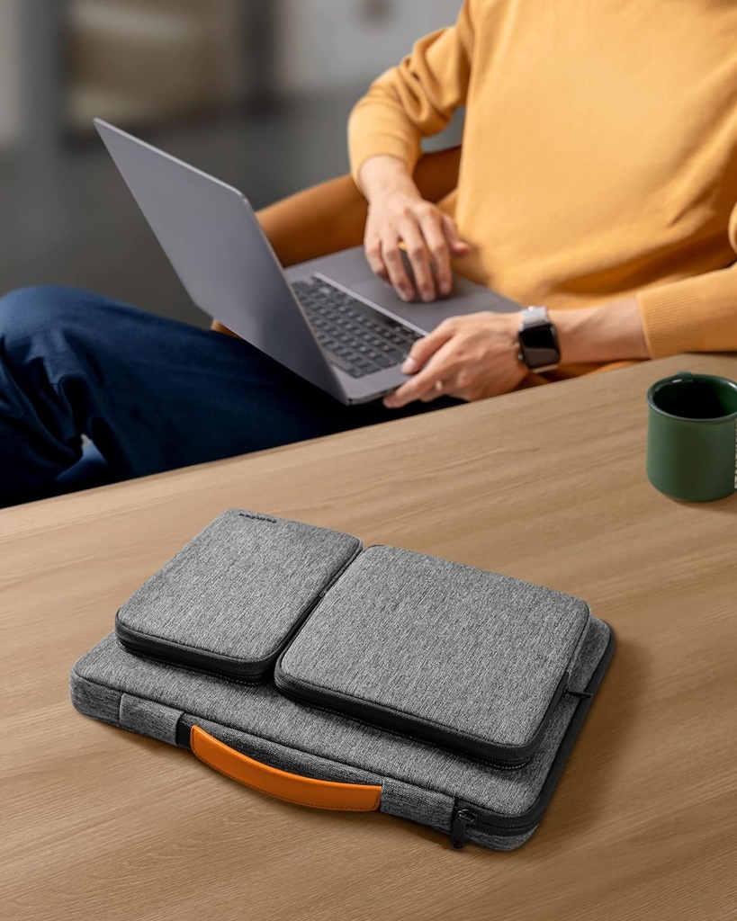 tomtoc 360° Housse pour 16 Pouces MacBook Pro 