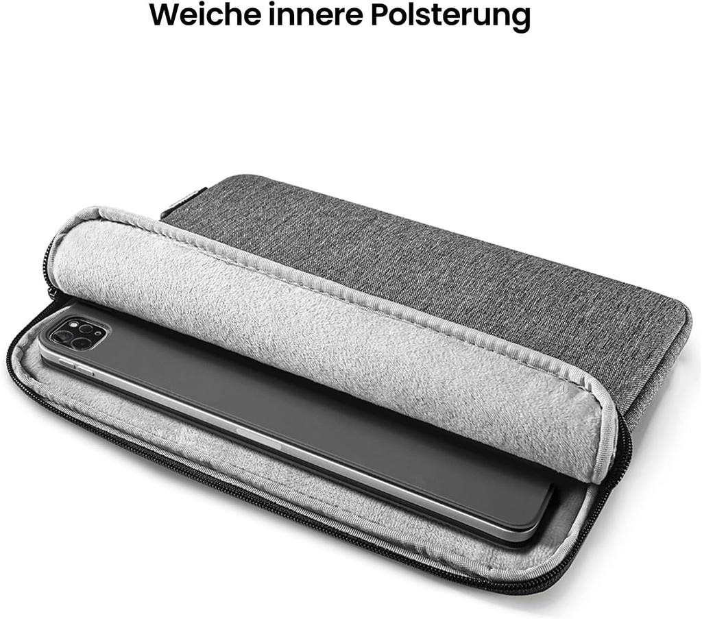 tomtoc Housse 13 pouces pour Tablette Slim iPad Pro 