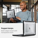 Spigen Rugged Armor Coque Compatible avec Macbook Pro 14" Pouces (2023 2021)