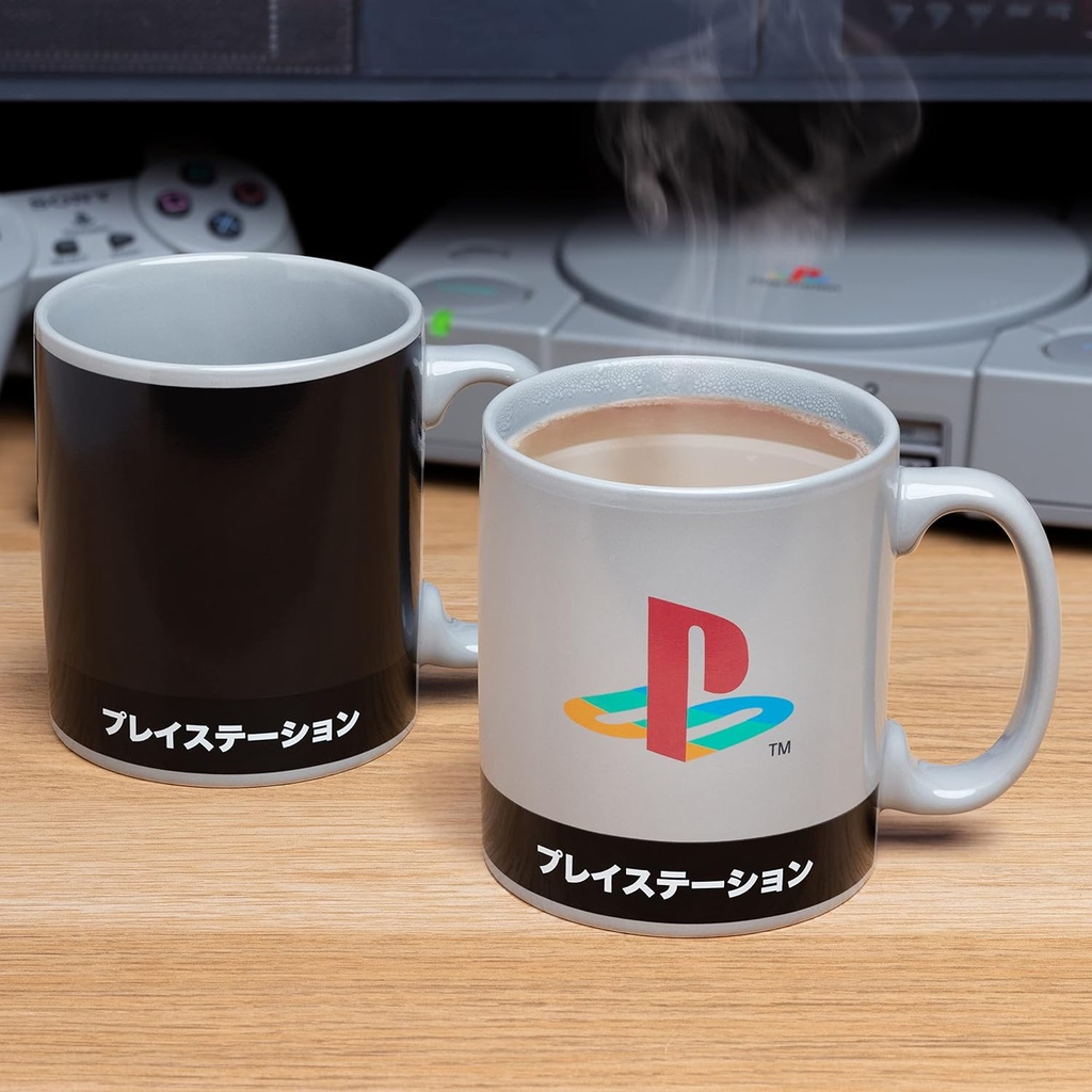 PALADONE PRODUCT Playstation Heritage XL Heat Change Mug