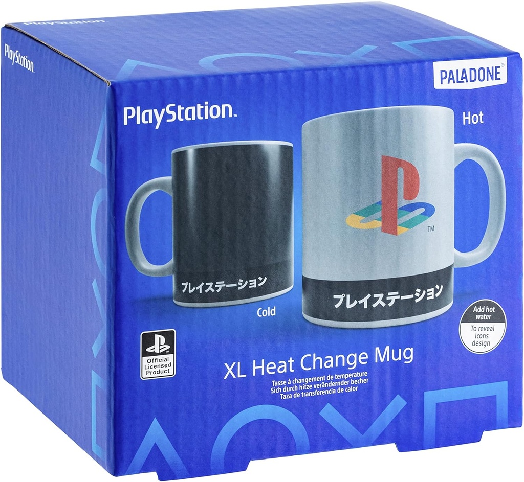 PALADONE PRODUCT Playstation Heritage XL Heat Change Mug