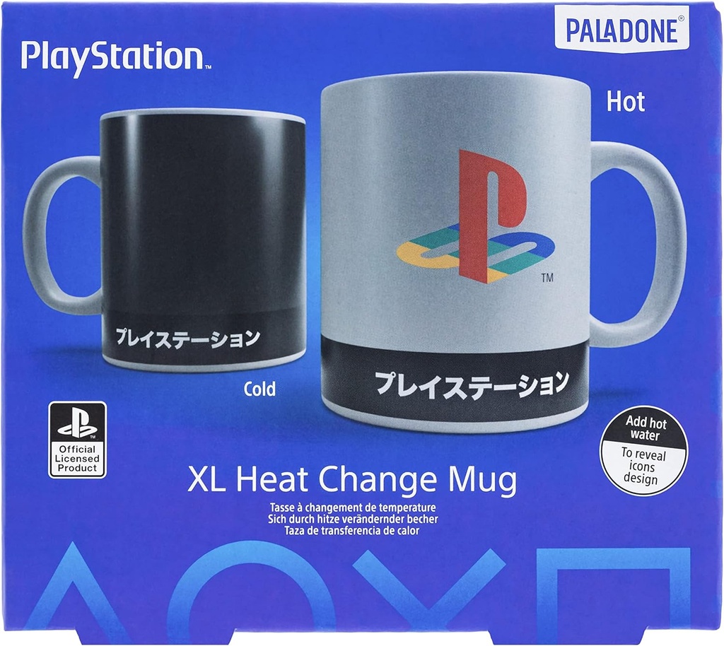 PALADONE PRODUCT Playstation Heritage XL Heat Change Mug