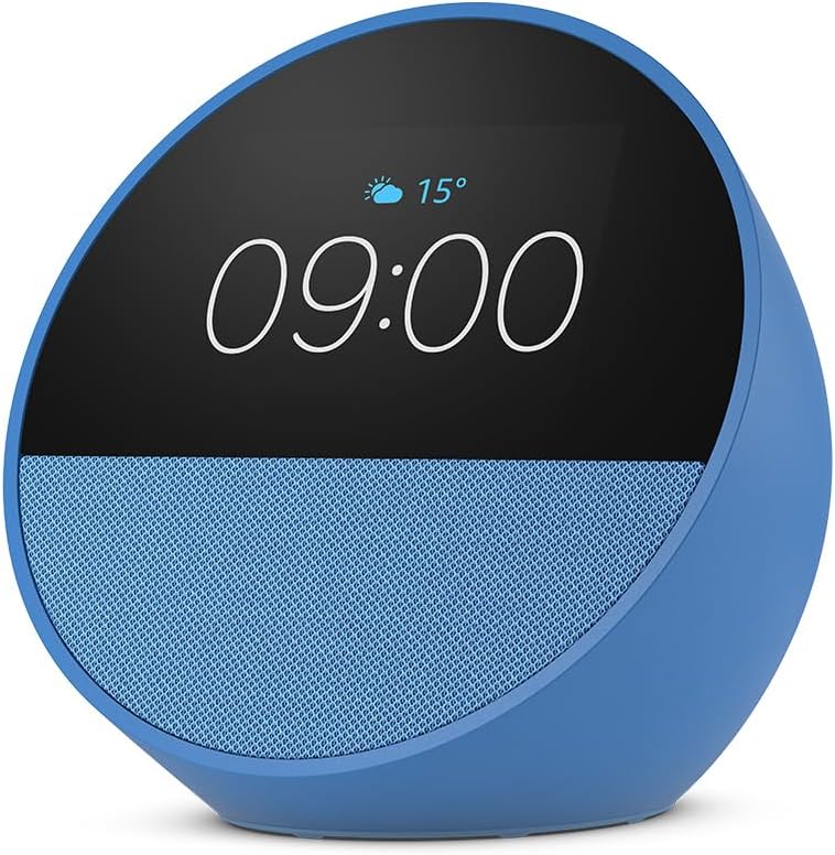 Nouvel Amazon Echo Spot (modèle 2024)  Réveil connecté 