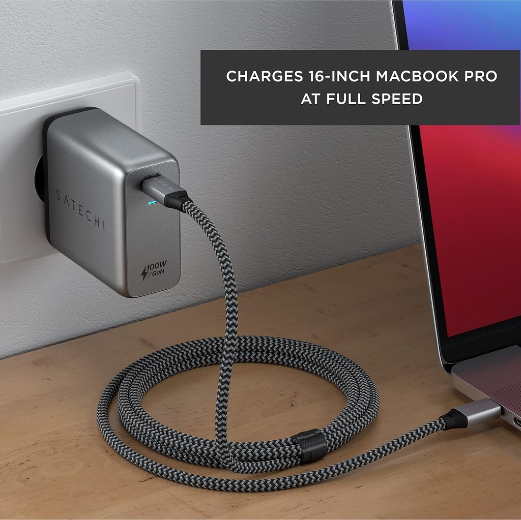 Satechi 100W Chargeur USB-C PD Mural