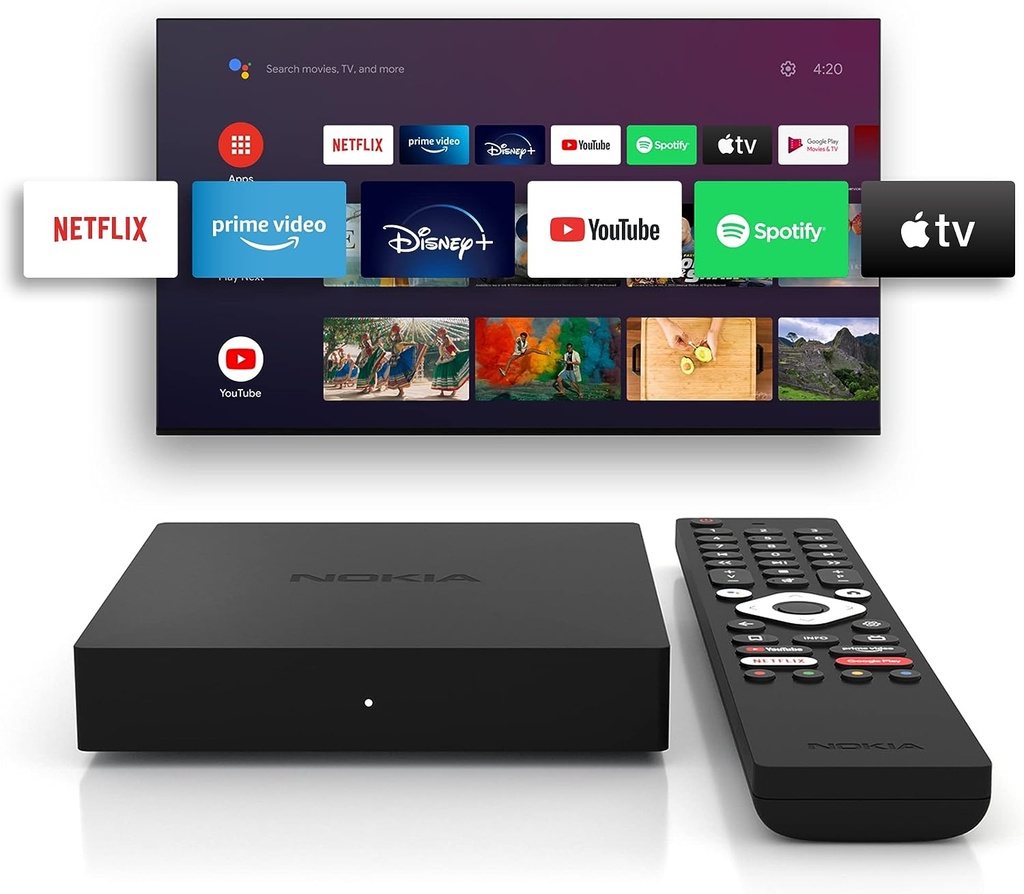 Nokia Streaming Box 8010, Android TV