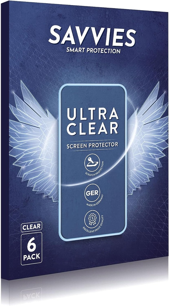 Savvies Protection Ecran pour Nothing CMF Phone 1 (Avant+Caméra) (6 Pièces) - Film Protection Ultra Clair