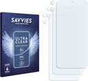 Savvies Protection Ecran pour Nothing CMF Phone 1 (Avant+Caméra) (6 Pièces) - Film Protection Ultra Clair