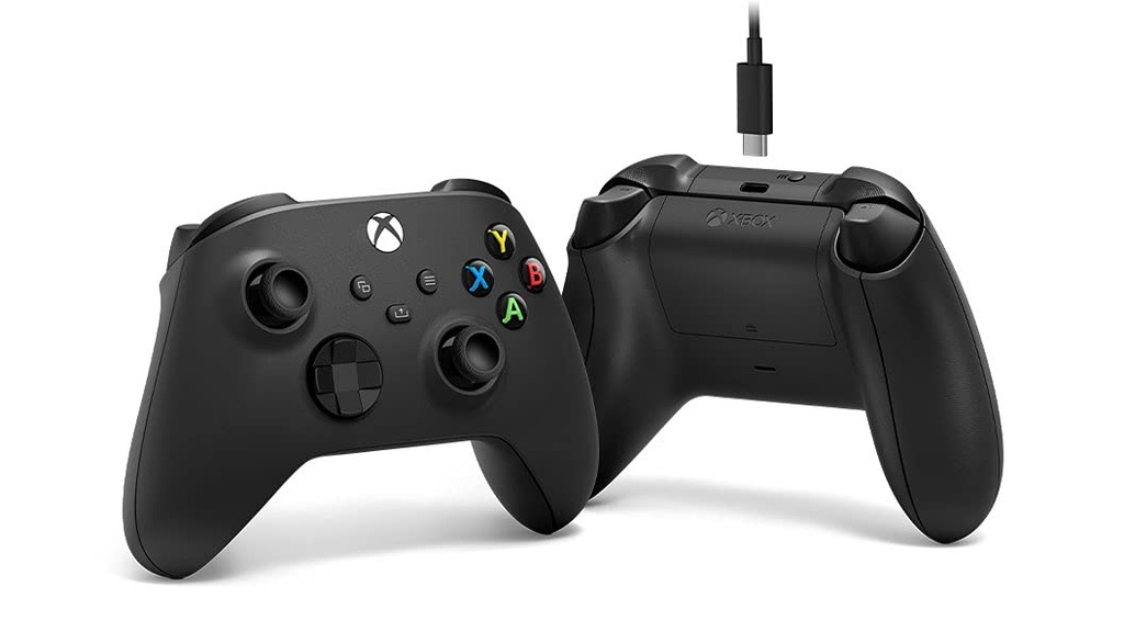  Xbox Series X/S Wireless Controller + Cable USB-C - Carbon Black 