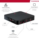 Thomson Streaming Box 240, 4K UHD, Google TV intégré  