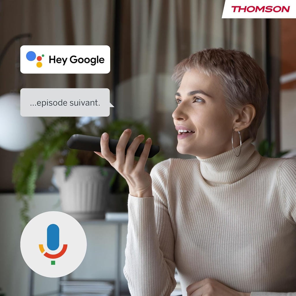 Thomson Streaming Box 240, 4K UHD, Google TV intégré  