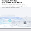 MERCUSYS Répéteur WiFi 6 ME70X, Amplificateur Bi-bande WiFi AX1800 Mbps