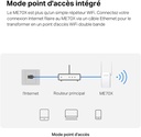 MERCUSYS Répéteur WiFi 6 ME70X, Amplificateur Bi-bande WiFi AX1800 Mbps