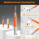 Alyvisun Kit de nettoyage de clavier, multifonction 11 en 1, pour ordinateur portable, téléphones, écouteurs