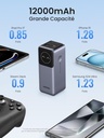 UGREEN Nexode Batterie Externe 12000mAh 100W PowerBank Charge Rapide de 2 Ports PD