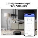 Aqara Prise Murale H2 EU avec Matter, HUB Zigbee 3.0 requis, 16A  HomeKit