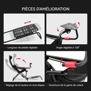 GTPLAYER Simulateur de conduite,  pliable pour adultes et enfants, compatible avec toutes les marques de volant et pédaliers