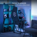 GTPLAYER Simulateur de conduite,  pliable pour adultes et enfants, compatible avec toutes les marques de volant et pédaliers