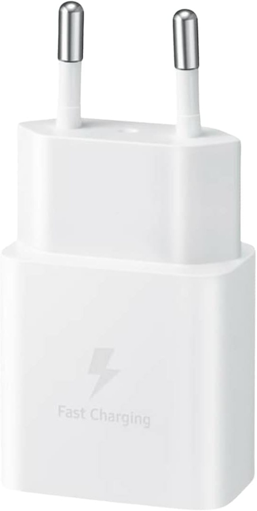 Chargeur Secteur USB C 15W + câble USB C - 15W - SAMSUNG - Blanc