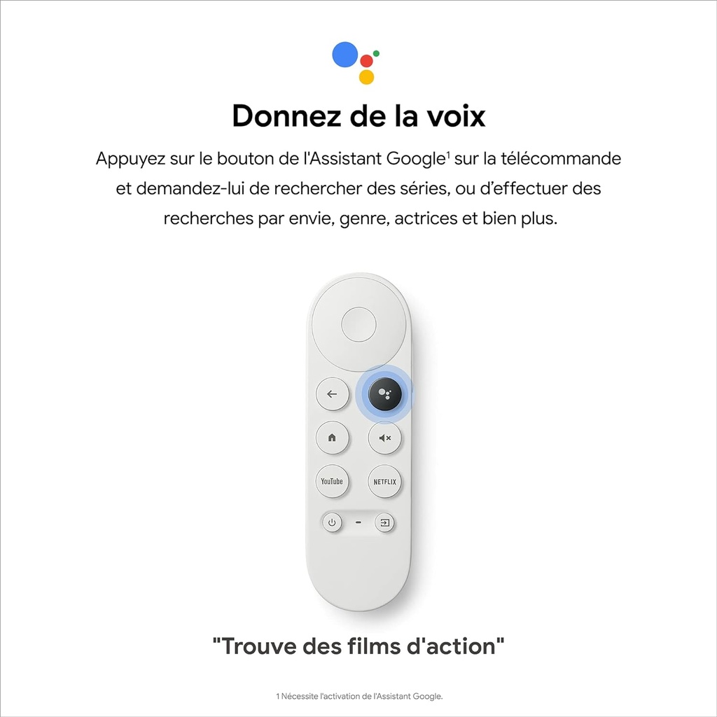 Chromecast avec Google TV -  Vos divertissements en streaming sur votre téléviseur
