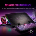 Mars Gaming MNBC5, Refroidisseur PC 19'' ARGB, 6 Ventilateurs,Support Portable