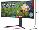 LG Ultragear™ 34GP63AP-B Ecran PC Gaming 34 pouces  QHD 