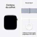 Apple Watch Series 10 GPS + Cellular 46 mm, Boucle Sport 