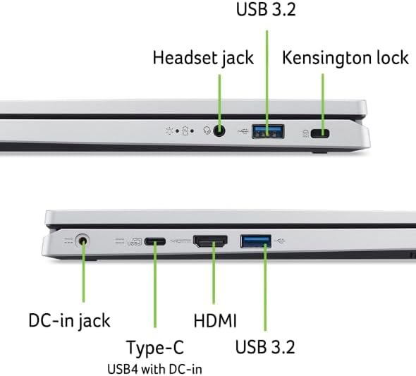 Acer Aspire Go 14 AG14-31P-33YH, Ordinateur Portable 14 pouces UHD