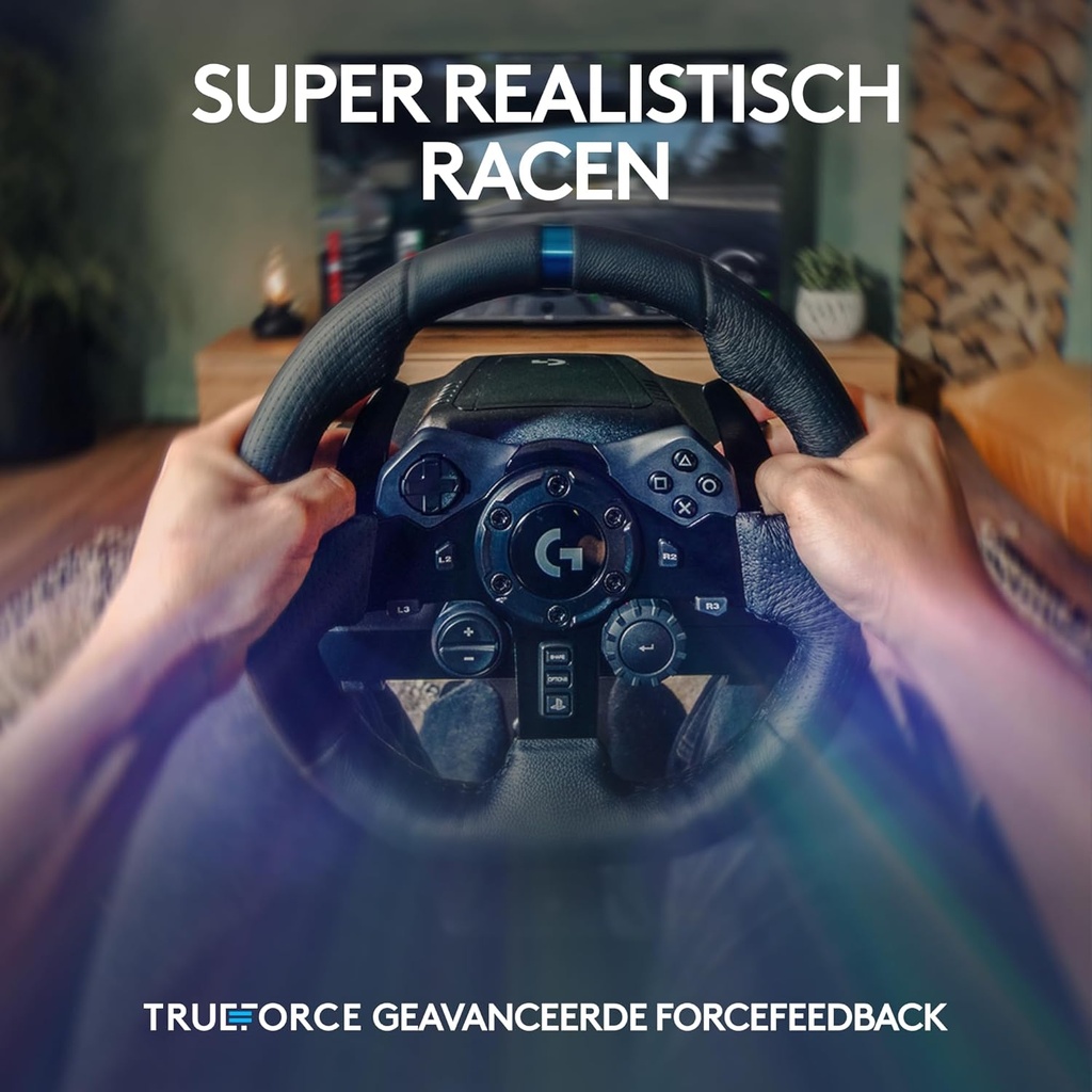 Logitech G G923 Volant de Course et Pédales 