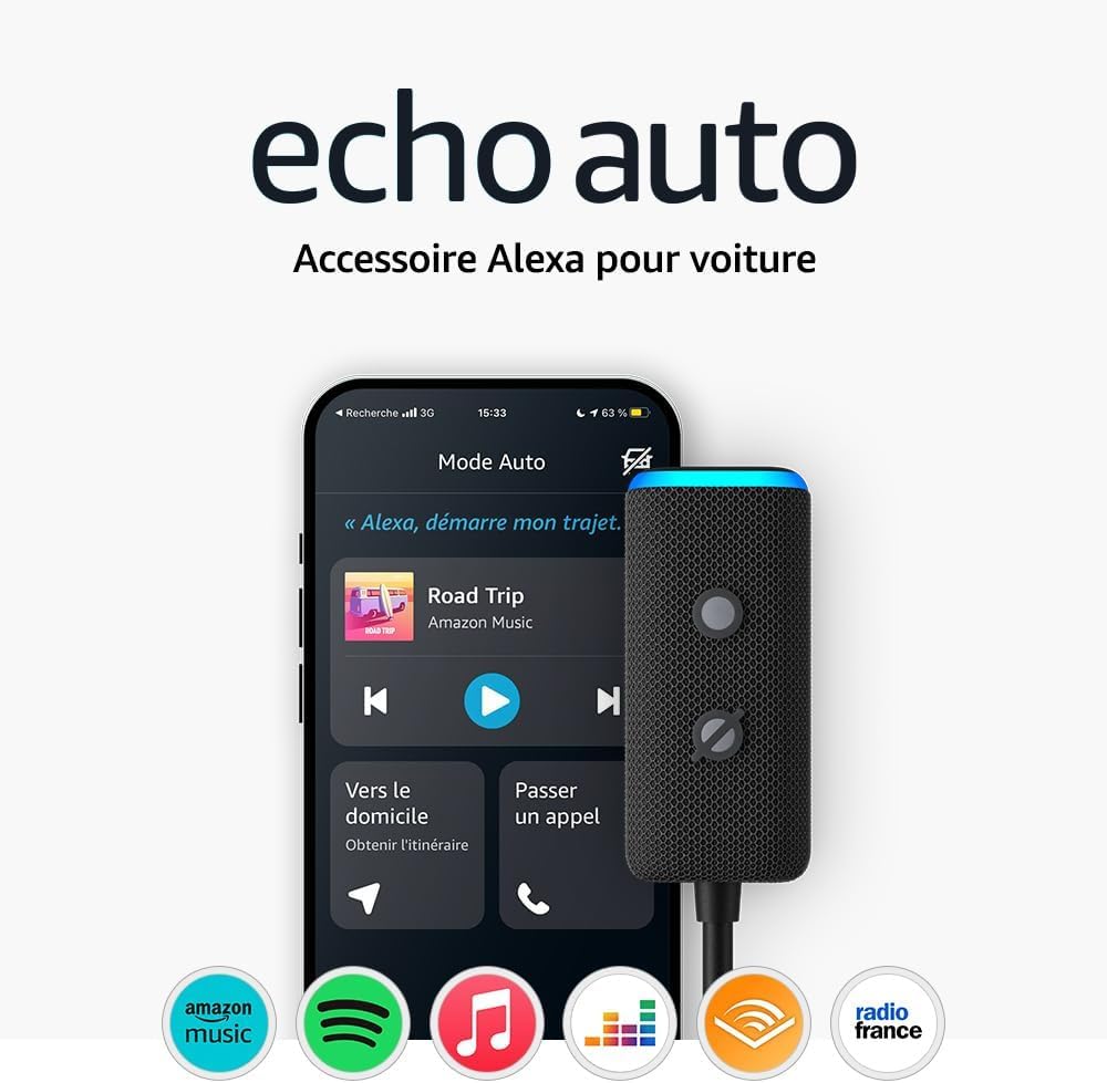 All-new Echo Auto (2nd Generation) | Add Alexa to Your Car