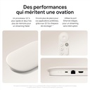 Google TV Streamer 4K – Streaming Rapide sur TV et Recherche vocale Via la télécommande 