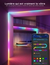 Govee RGBIC LED Strip Lights 5m fonctionnant avec Alexa et Google Assistant 