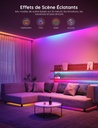 Govee RGBIC LED Strip Lights 5m fonctionnant avec Alexa et Google Assistant 