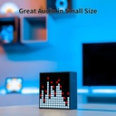 Divoom Timebox-Evo, Animation Pixel Art Enceinte Bluetooth, 12 Sonneries