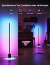 Govee Lampadaire LED RGBIC, Lampe sur Pied Salon Compatible avec Alexa et Matter, 152cm