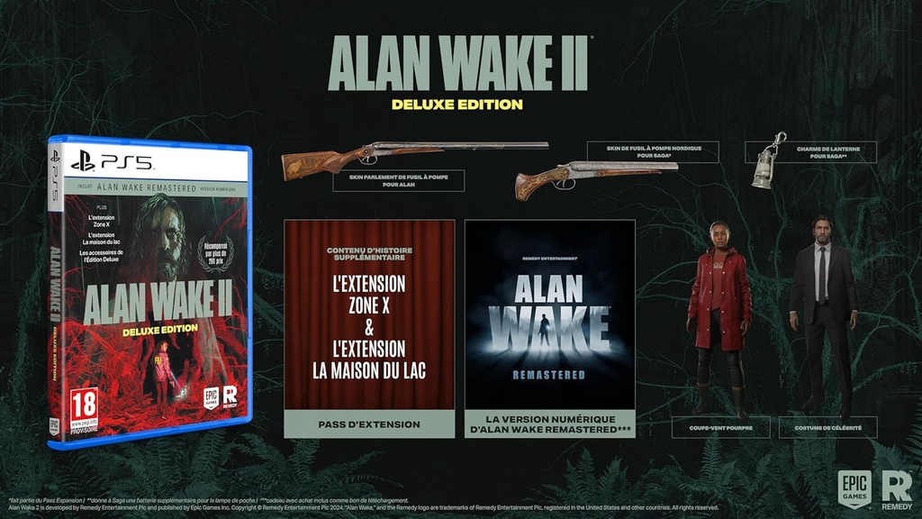 Alan Wake 2 Deluxe Edition PS5