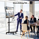 BONTEC Support TV roulettes pour Téléviseurs Plasma/LCD/LED de 23" à 60" avec Étagère